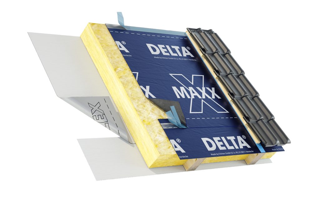 DELTA-MAXX X энергосберегающая диффузионная мембрана экстремальной прочности, с адс, 75 м²