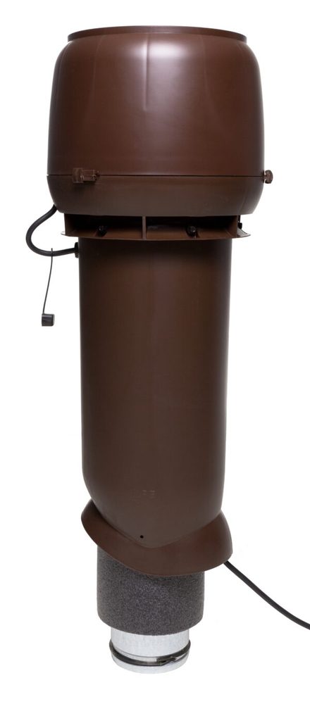 P-вентилятор Vilpe, Е190 Р, 125/ ИЗ/ 700 мм коричневый