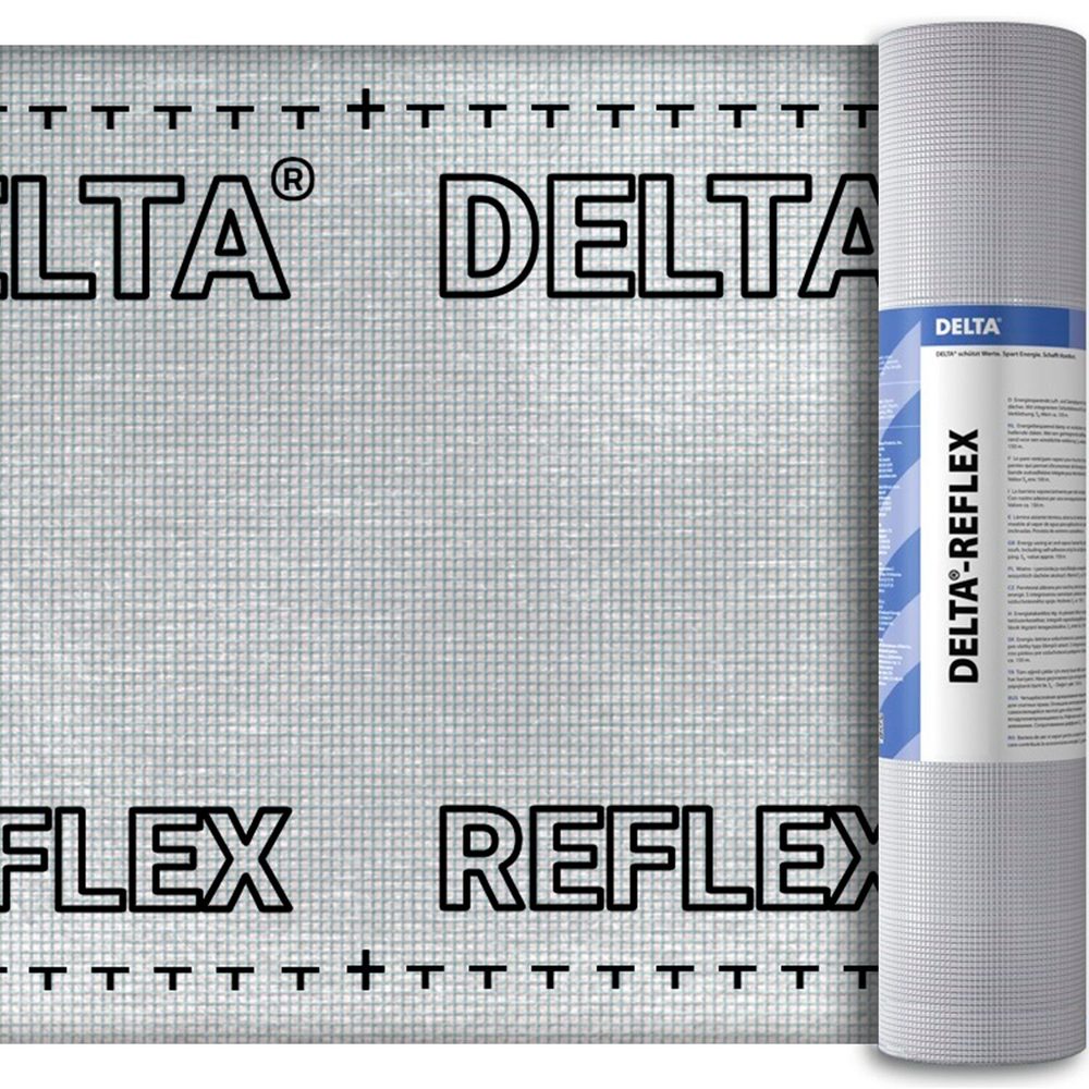 DELTA-REFLEX энергосберегающая пароизоляция 75 м²