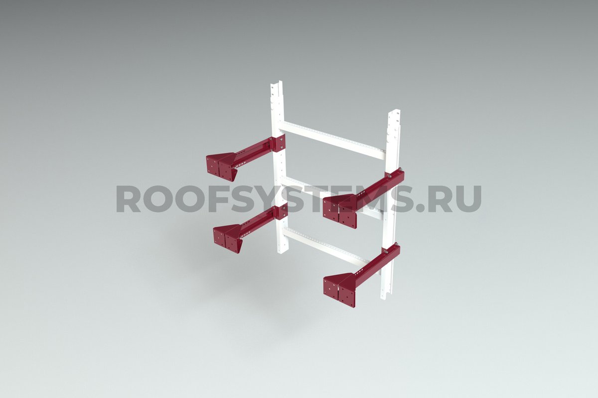 Кронштейн крепления пожарной лестницы к стене Roofsystems, ГОСТ