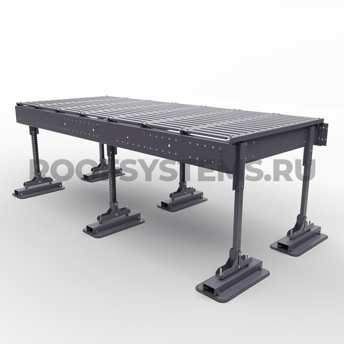Эвакуационный трап для плоской кровли Roofsystems Prestige, L=2422 мм
