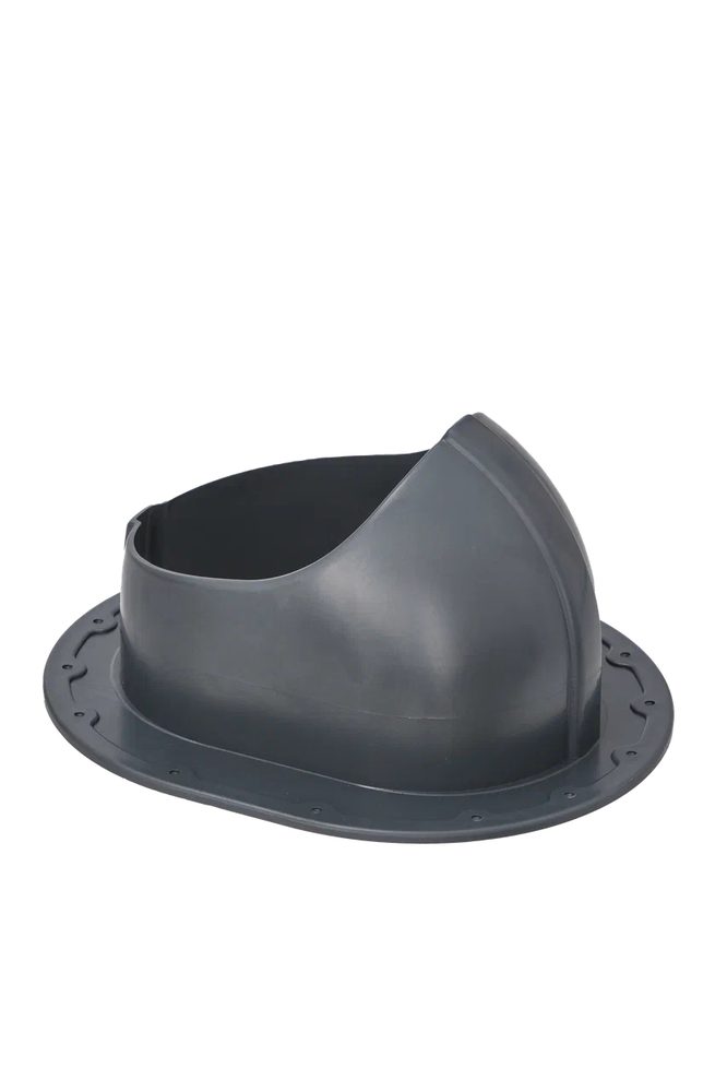 Проходной элемент Gervent для фальцевой и гибкой черепицы серый графит