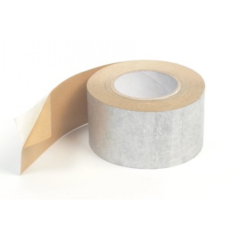Tyvek Metallized Tape лента металлиз. односторонняя для герметизации перехлестов, 75мм х 25 м