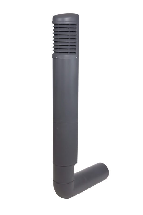 Цокольный дефлектор Vilpe ROSS - 200/210 серый