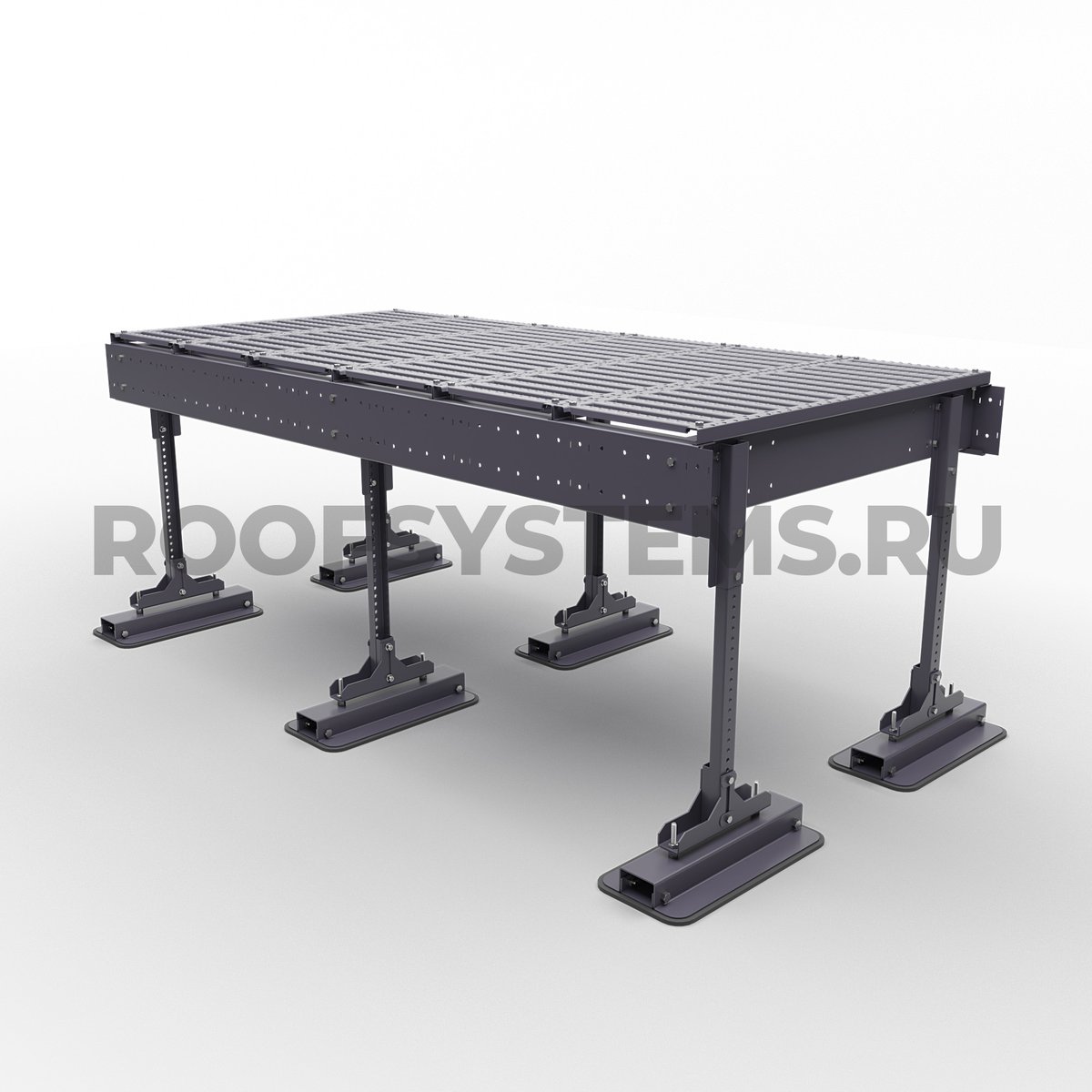 Эвакуационный трап для плоской кровли Roofsystems Prestige, L=2076 мм