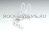Парапетный мостик Roofsystems Prestige, H=400 мм, L=1150 мм RAL 9010
