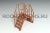 Переход через парапет Roofsystems Prestige, высота 0,68 м, ширина 660 мм, RAL 8004