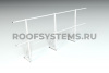 Ограждение кровельное, универсальное Roofsystems Econom, H=1200 мм RAL 9010, L=3000 мм