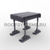 Эвакуационный трап для плоской кровли Roofsystems Prestige, L=692 мм, RAL 7024