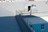 Эвакуационный трап для фальцевой кровли Roofsystems Prestige Next фальц, L=692 мм