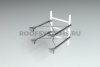 Кронштейн крепления пожарной лестницы к стене Roofsystems, ГОСТ, L=1000 мм, цинк