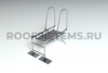 Парапетный мостик Roofsystems Prestige, H=400 мм, L=1150 мм zinc