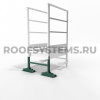 Крепление пожарной площадки на плоскую кровлю, ГОСТ, RAL 6005