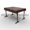 Эвакуационный трап для фальцевой кровли Roofsystems Prestige Next фальц, L=1384 мм, RAL 8017