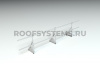 Ограждение кровельное, универсальное Roofsystems Alum Next, H=600 мм, RAL 7004