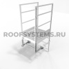 Крепление пожарной площадки на парапет, ГОСТ, RAL 7004