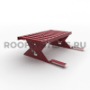 Ступень кровельная для композитной черепицы Roofsystems Prestige композит, RAL 3005