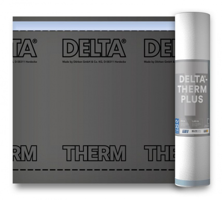DELTA-THERM PLUS диффузионная термостойкая мембрана, 75 м²