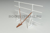 Усилитель ограждения Prestige Next, овал 45х25 мм, RAL 8004