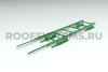 Лестница кровельная для композитной черепицы Roofsystems Prestige 400 композит, L=1200 мм RAL 6002