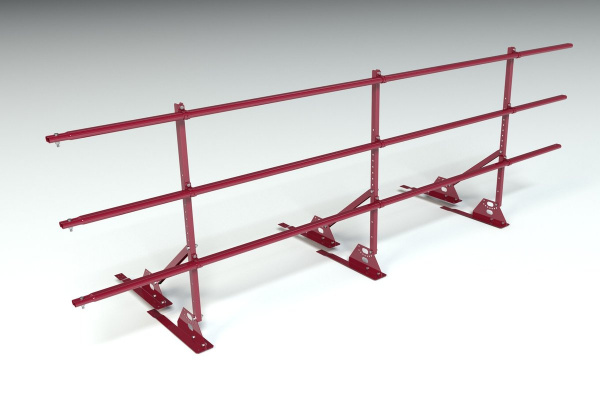 Ограждение кровельное для мягкой черепицы и сланца Roofsystems Prestige, H=900 мм