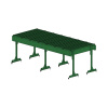 Эвакуационный трап Roofsystems Prestige, L=2422 мм, RAL 6002