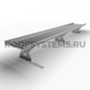 Мостик кровельный для мягкой черепицы и сланца Roofsystems Prestige, L=2500 мм, RAL 7004