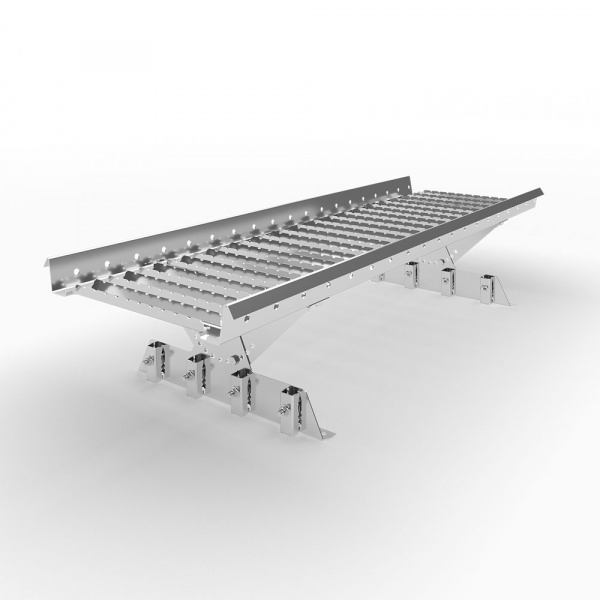 Мостик кровельный для фальцевой кровли Roofsystems Prestige Master фальц, L= 1200 мм zinc