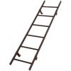 Лестница кровельная, универсальная Roofsystems Prestige 600, L=1800 мм RAL 8019