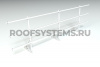 Ограждение кровельное для фальцевой кровли Roofsystems Prestige Next фальц, H=900 мм RAL 9010, L=3000 мм
