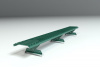 Мостик кровельный универсальный Roofsystems Elite Smart, L=2450 мм RAL 6005