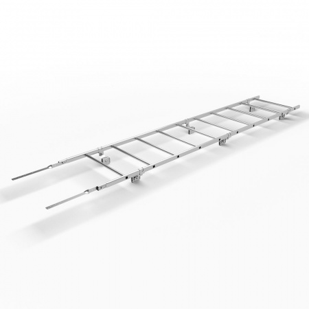 Лестница кровельная для фальцевой кровли Roofsystems Prestige 600 фальц, L=3000 мм zinc