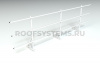 Ограждение кровельное для фальцевой кровли Roofsystems Elite Smart фальц, H=900 мм RAL 9010, L=3000 мм