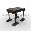 Эвакуационный трап для плоской кровли Roofsystems Prestige, L=692 мм, RAL 8019