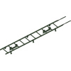 Лестница кровельная для фальцевой кровли Roofsystems Prestige 400 Next фальц, L=3000 мм RAL 6020