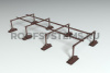 Рама монтажная Roofsystems Prestige, 8 опор, RAL 8017