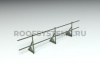 Ограждение кровельное, универсальное Roofsystems Alum Next, H=600 мм, RAL 6020