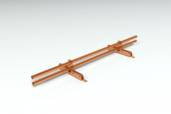 Снегозадержатель для фальцевой кровли Roofsystems Copper Next фальц, L= 1500 мм медь