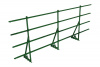Ограждение кровельное для фальцевой кровли Roofsystems Prestige Master фальц, H=1200 мм RAL 6005, L=3000 мм