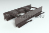 Лестница кровельная маршевая для натуральной черепицы Roofsystems Prestige натур, 800 мм, RAL 8019