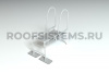 Парапетный мостик Roofsystems Prestige, H=400 мм, L=1150 мм RAL 7004