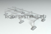 Рама монтажная Roofsystems Prestige, 8 опор, RAL 7004