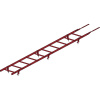 Лестница кровельная, универсальная Roofsystems Prestige 600, L=3000 мм RAL 3011