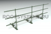 Ограждение кровельное для мягкой черепицы и сланца Roofsystems Prestige, H=900 мм, RAL 6020