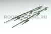 Лестница кровельная для мягкой черепицы и сланца Roofsystems Prestige 600, L=3000 мм, RAL 6020