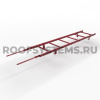 Лестница кровельная, универсальная Roofsystems Prestige 600, L=1800 мм RAL 3005