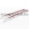 Лестница кровельная, универсальная Roofsystems Prestige 600, L=3000 мм RAL 3005