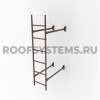 Лестница стеновая, универсальная Roofsystems Elite 400, RAL 8017