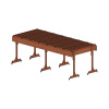 Эвакуационный трап Roofsystems Prestige, L=2422 мм, RAL 8004