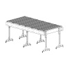 Эвакуационный трап Roofsystems Prestige, L=2076 мм, RAL 9010